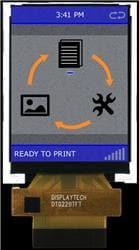 Displaytech DT022BTFT Vergrößertes Bild