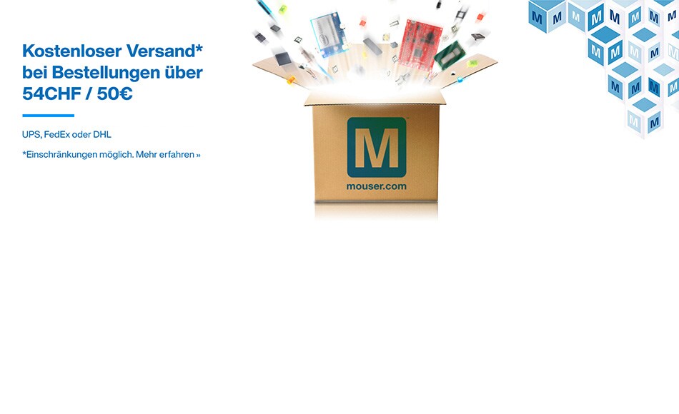 Kostenloser Versand* bei Bestellungen über 54CHF / 50€. UPS, FedEx oder DHL. *Einschränkungen möglich. Mehr erfahren.