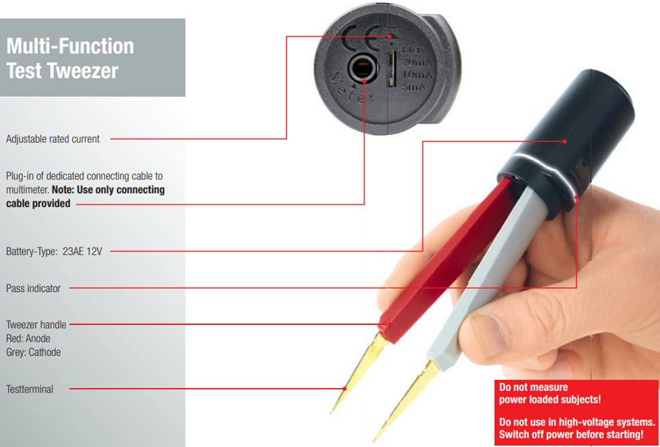 Würth Elektronik Multi-Function Test Tweezer