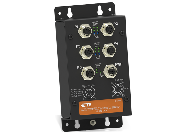Ethernet Schalter Mit M12 Konnektivitat Te Mouser