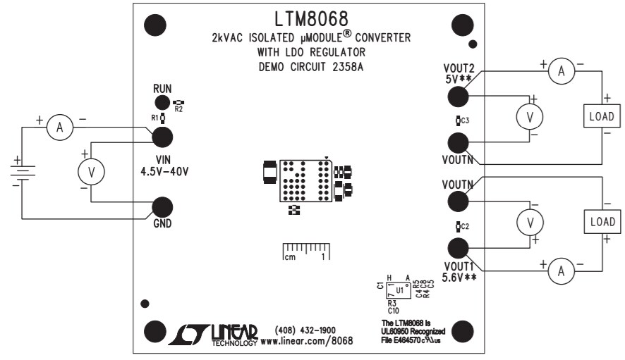 Analog Devices Inc. DC2358A Demonstrationsschaltung