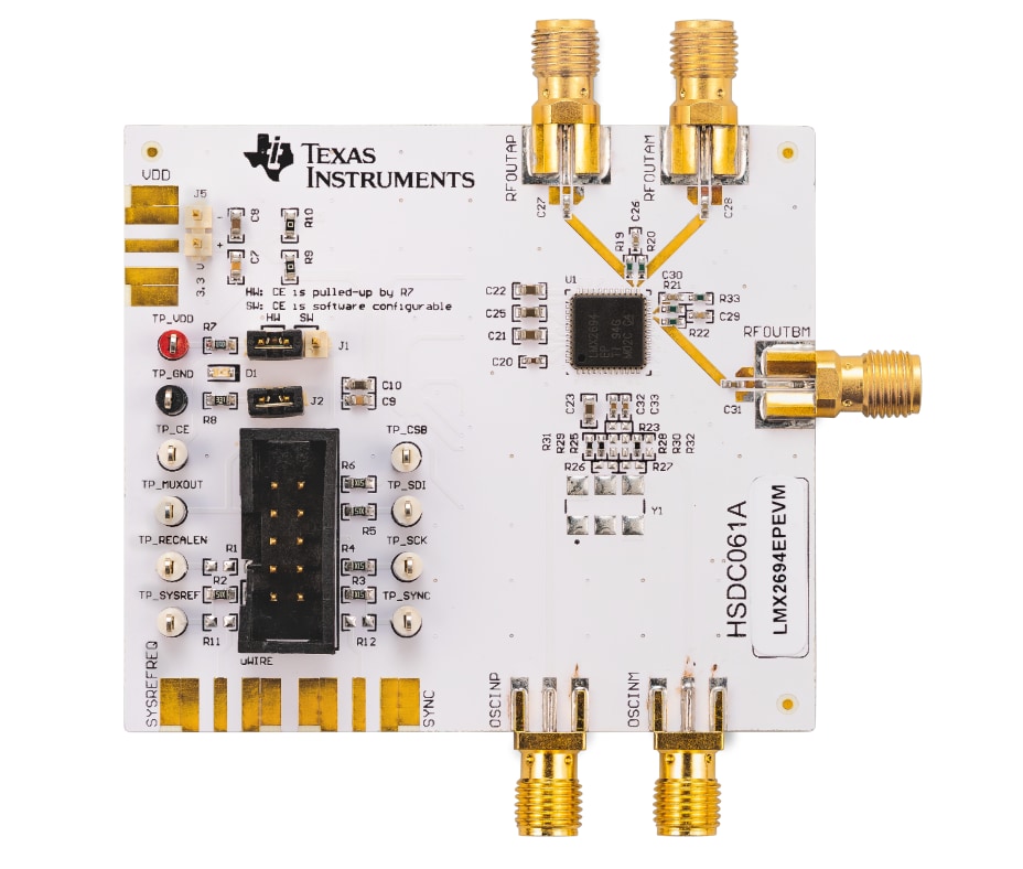 Texas Instruments LMX2694EPEVM Evaluierungsmodul