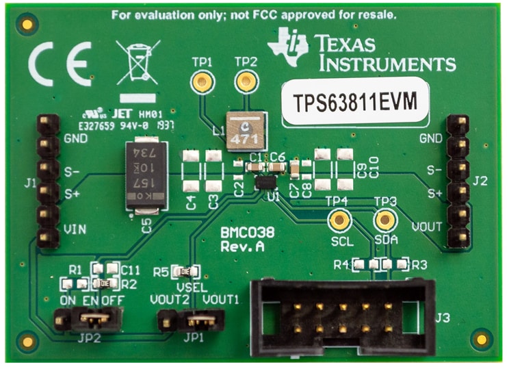 Texas Instruments TPS6381xEVM Evaluierungsmodule