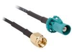 Amphenol RF 50-Ω-FAKRA-zu-SMA-Automotive-Kabelsätze