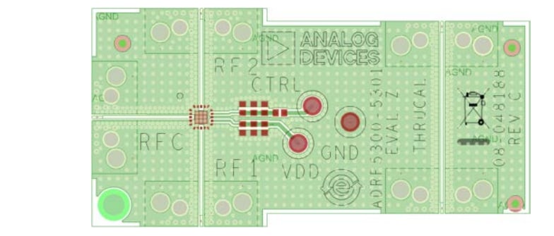 Analog Devices Inc. ADRF5300-EVALZ Evaluierungsboard