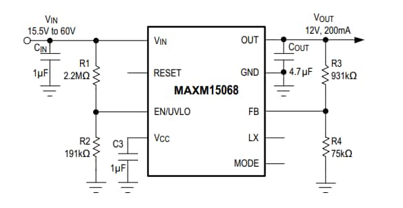 Analog Devices Inc. MAXM15068 Spannungsregler-ICs und Leistungsmodule