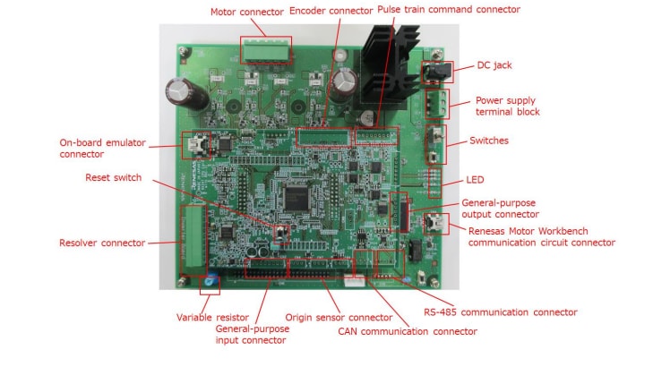 Schaltplan - Renesas Electronics RTK0EMX270S01020BJ Evaluierungskit