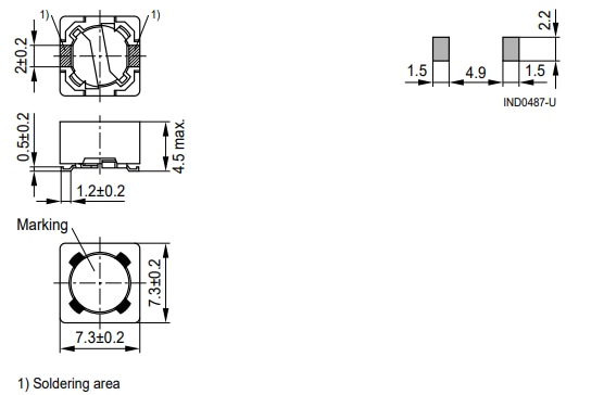 EPCOS / TDK B82472N6 SMT-Leistungsinduktivitäten EPCOS / TDK B82472N6 SMT-Leistungsinduktivitäten