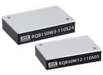 MEAN WELL RQB40W12 und RQB150W3 DC/DC-Wandler