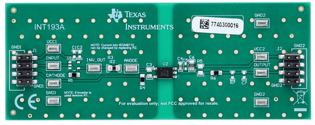 Texas Instruments ISOM8710DFFEVM Evaluierungsmodule