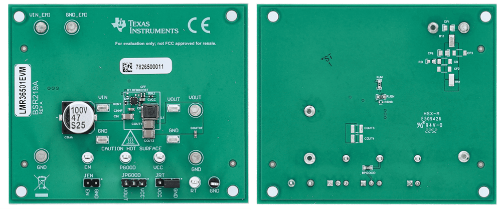 Texas Instruments LMR36501EVM Evaluierungsmodul