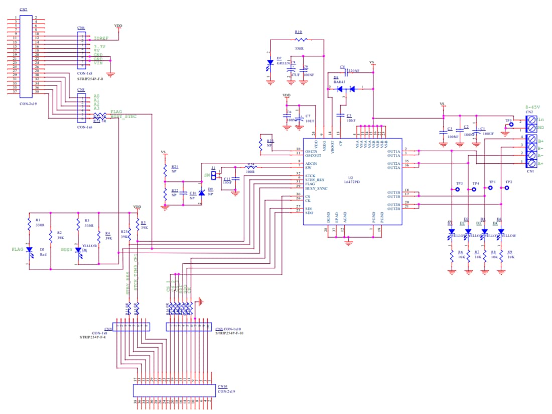 STMicroelectronics EVL6472 Evaluierungsboard für Schrittmotortreiber