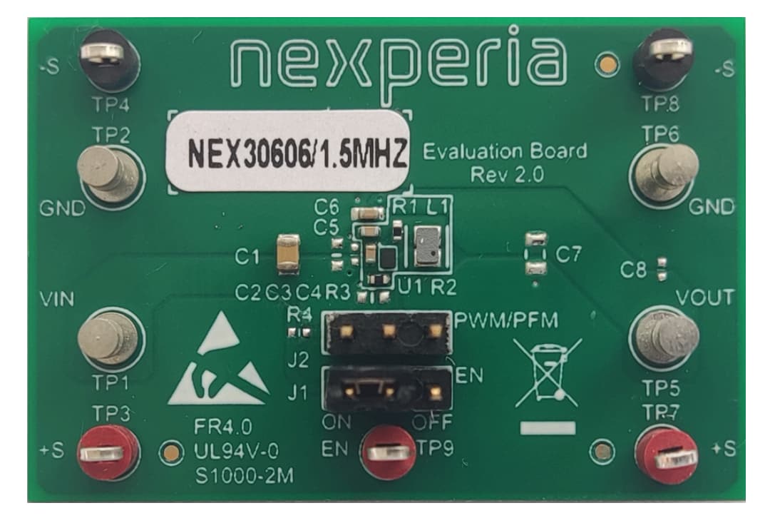 Schaltungsanordnung - Nexperia NEX30606 Evaluierungsboard