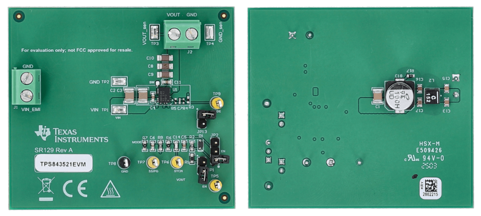 Texas Instruments TPSM843521EVM Evaluierungsmodul