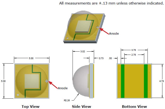 Mechanische Abmessungen
