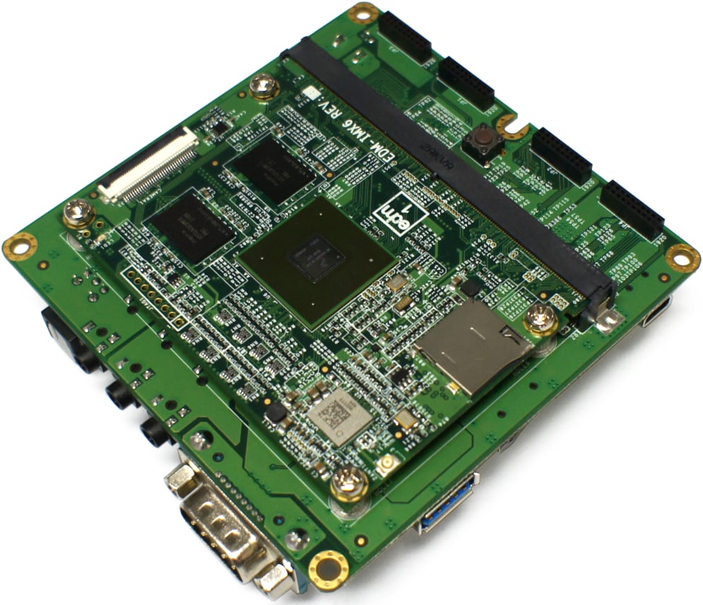 Wandboard Quad mit NXP i.MX6 ARM Cortex-A9 Quadcore-Prozessor