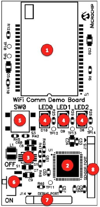 Wi-Fi Comm Demo Board Layout