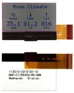 Newhaven Display NHD-C12864GG-RN-GBW Vergrößertes Bild