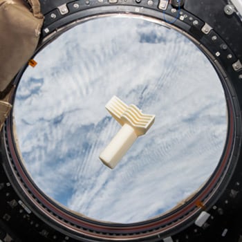 Winning Design of Mouser Electronics' International Space Station Design Challenge Is 3D-Printed in Space
