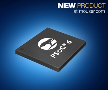 Mouser Electronics Now Shipping Cypress' PSoC 6 Microcontroller with High-Performance Processing and Security