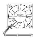Sunon MC30060V2-000U-A99 Vergrößertes Bild