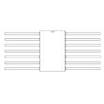 Texas Instruments LM124W Vergrößertes Bild